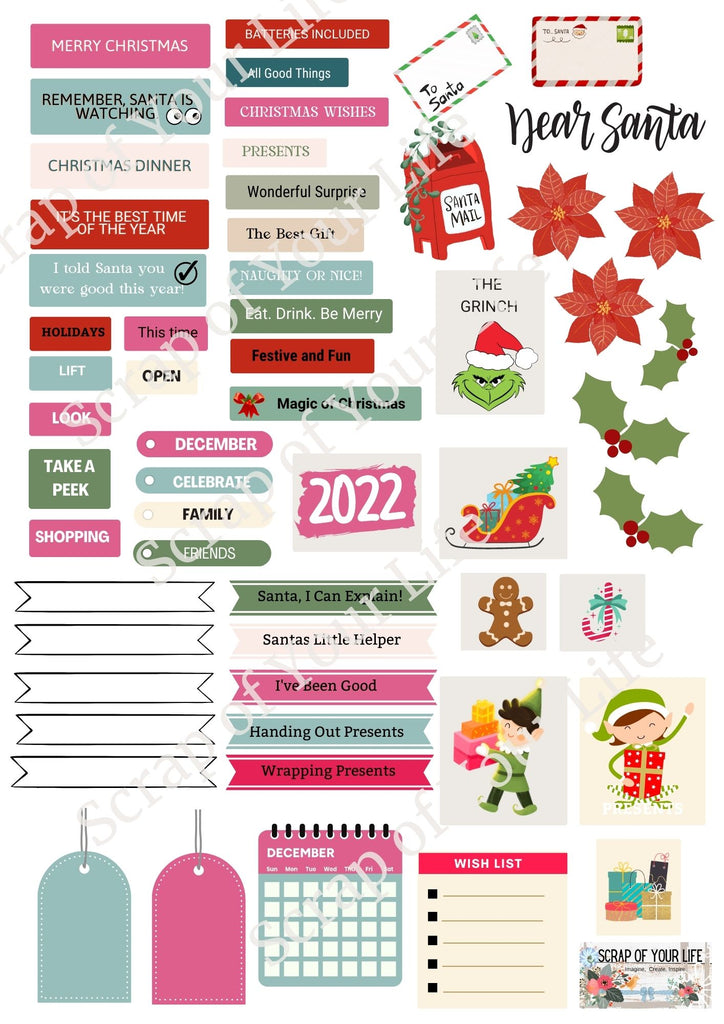 Printable December  STB - Scrap Of Your Life 