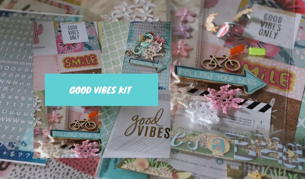 Studio Boutique Scrapbooking Kit = Summer Vibes - Scrap Of Your Life 