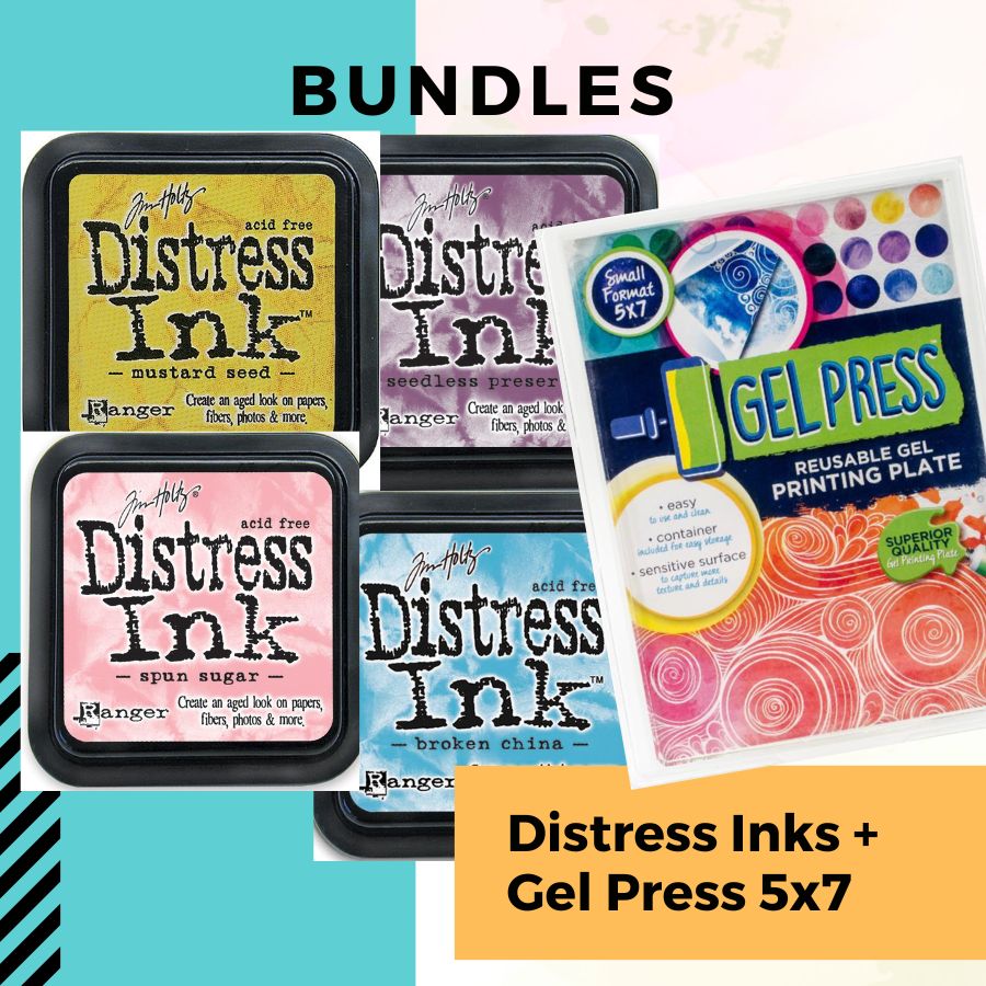 Distress Ink & Gel Press Bundle - Scrap Of Your Life 