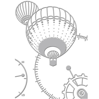 Couture Creations - Embossing Folder - Ascension - Scrap Of Your Life 