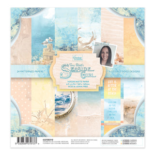 Couture Creations - Seaside Girl - 6 x 6.5 Paper Pad - Scrap Of Your Life 