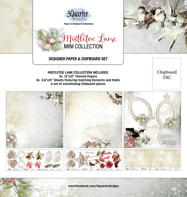 3Quarter Designs - Mistletoe Lane Mini Collection - Scrap Of Your Life 