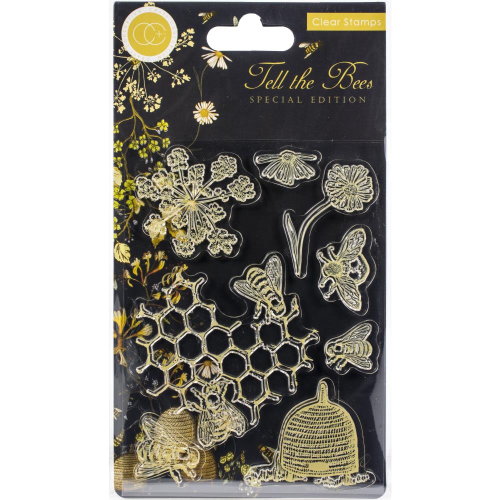Craft Consortium - A5 Clear Stamp - Tell the Bees - Special Edition - Scrap Of Your Life 
