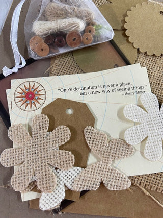 Studio Boutique - Mini Burlap Kit - Scrap Of Your Life 