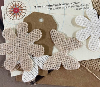 Studio Boutique - Mini Burlap Kit - Scrap Of Your Life 