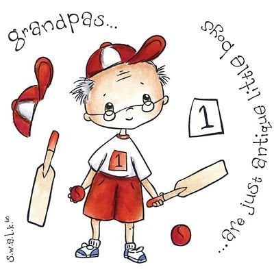 Crafters Companion - SWALK Stamp Grandpa - Scrap Of Your Life 