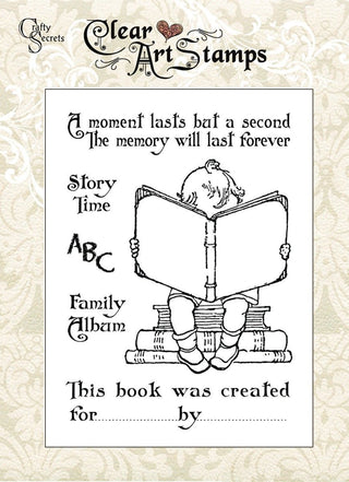 Crafty Secrets - Acrylic Stamps Story of Me - Scrap Of Your Life 