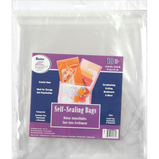 Darice Self-Sealing Bags 18/Pkg - Scrap Of Your Life 