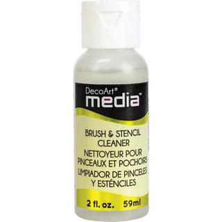 DecoArt Media Brush & Stencil Cleaner 2oz - Scrap Of Your Life 