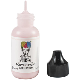 Dina Wakley Media Acrylic Paint - Carnation - Scrap Of Your Life 