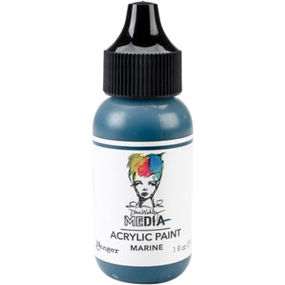 Dina Wakley Media Acrylic Paint - Marine - Scrap Of Your Life 