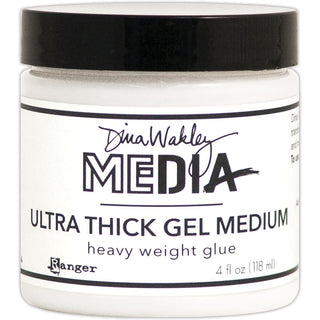 Dina Wakley Media Ultra Thick Gel Medium 4oz - Scrap Of Your Life 