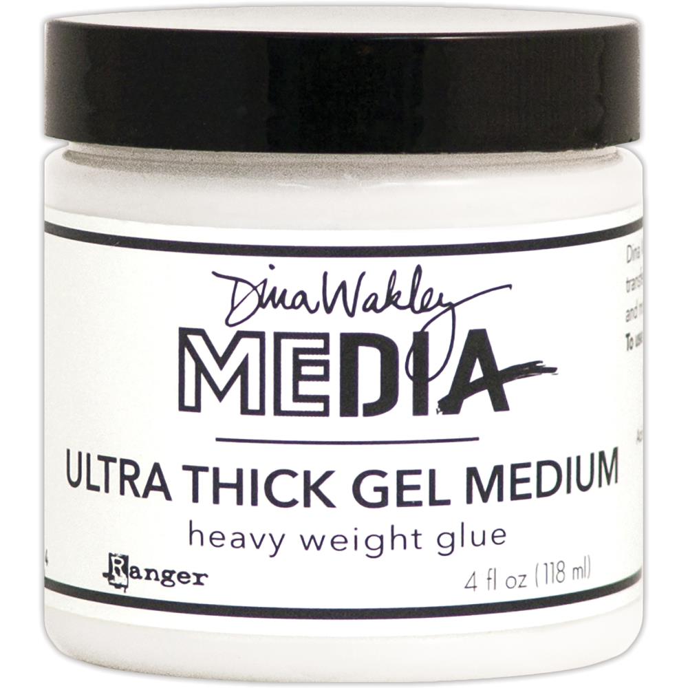 Dina Wakley Media Ultra Thick Gel Medium 4oz - Scrap Of Your Life 