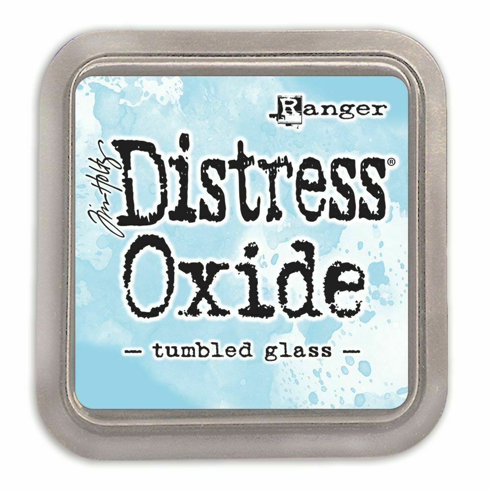 Ranger Ink - Tim Holtz Distress Oxides Ink Pad - Tumbled Glass - Scrap Of Your Life 
