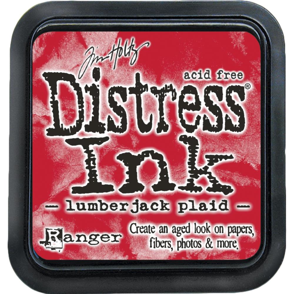 Ranger Ink - Tim Holtz - Distress Ink Pad - Lumberjack Plaid - Scrap Of Your Life 