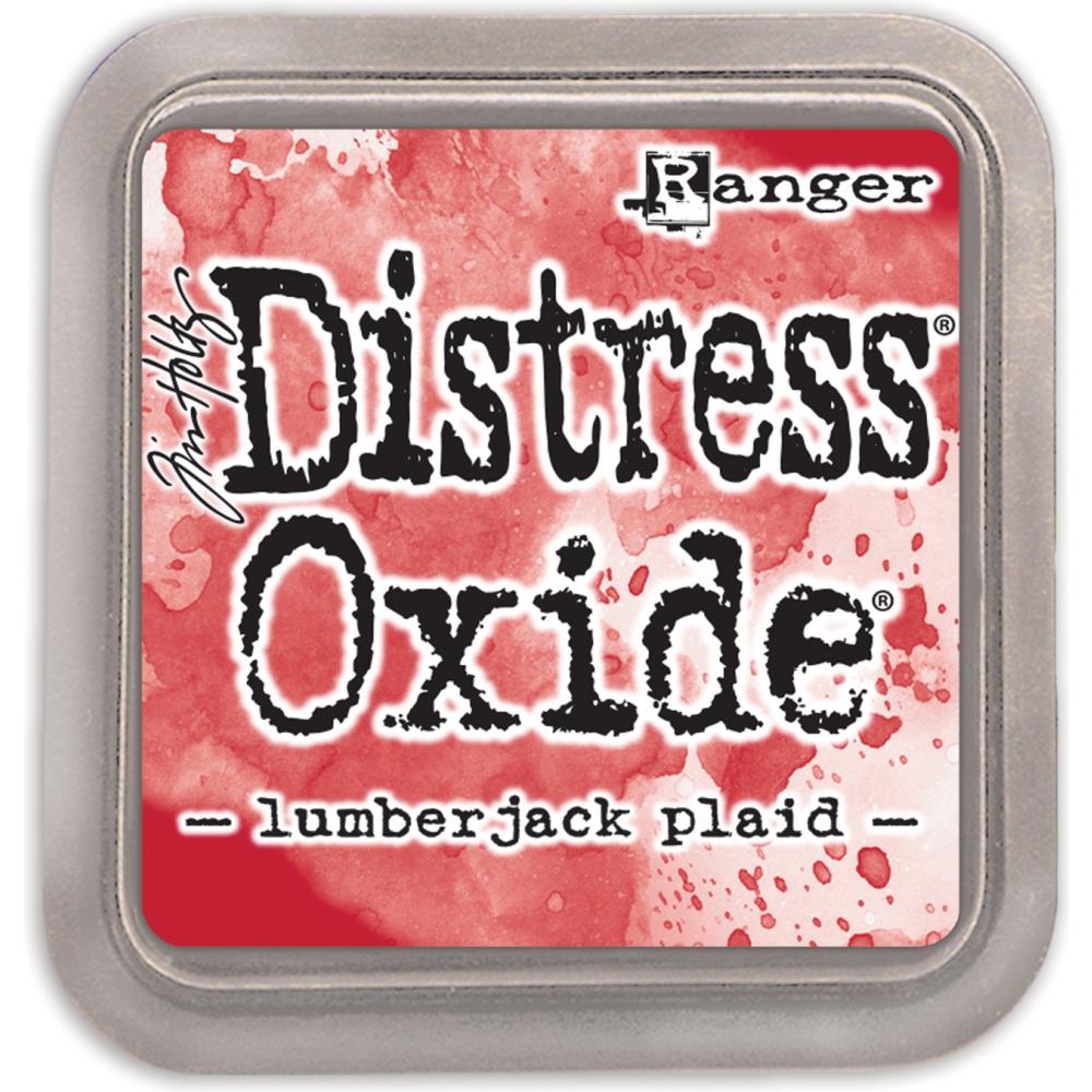 Ranger Ink - Tim Holtz - Distress Oxide Ink Pad - Lumberjack Plaid - Scrap Of Your Life 
