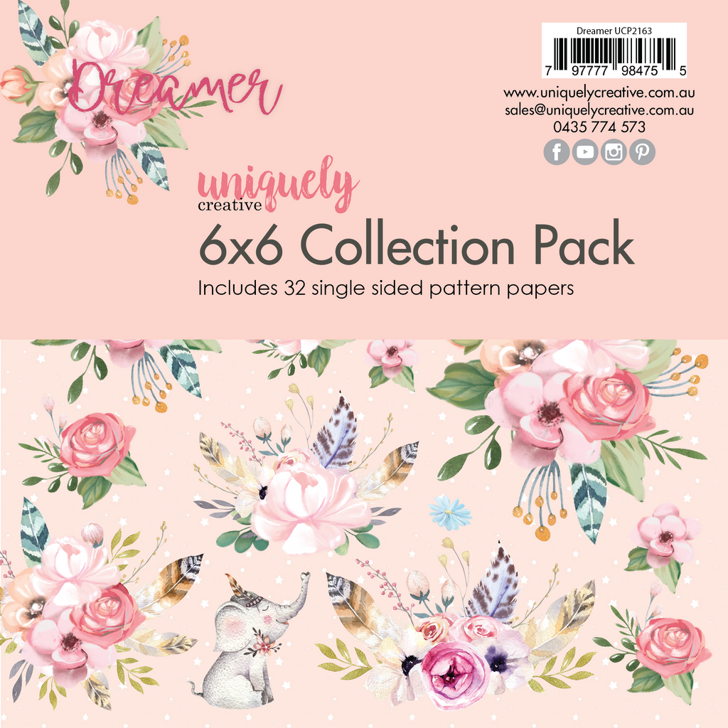 Uniquely Creative - Dreamer - Mini Collection Kit 6" x 6" - Scrap Of Your Life 