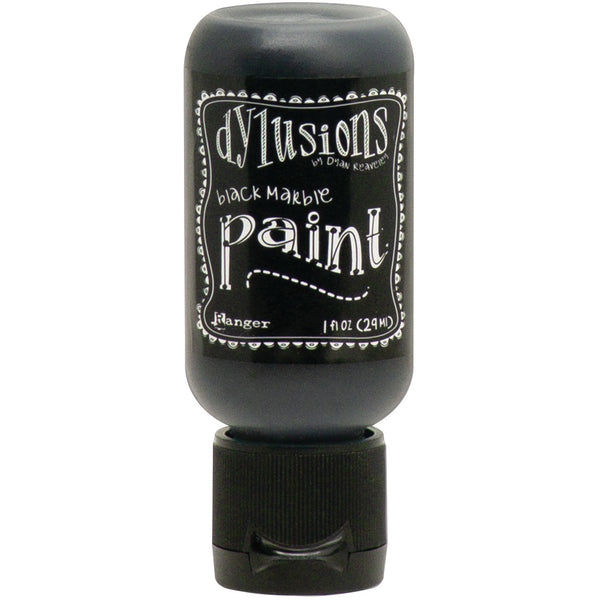 Ranger Ink - Dylusions - Acrylic Paint Black Marble - Scrap Of Your Life 