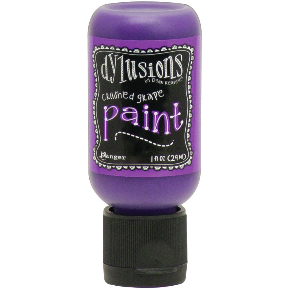 Ranger Ink - Dylusions - Acrylic Paint Crushed Grape - Scrap Of Your Life 