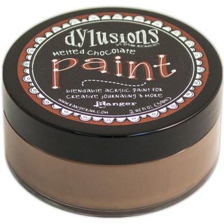 Ranger Ink - Dylusions - Acrylic Paint - Melted Chocolate - Scrap Of Your Life 