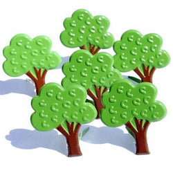 Eyelet Outlet -  Brads - Trees - Scrap Of Your Life 
