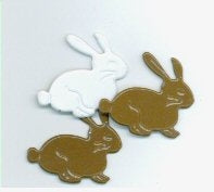 Eyelet Outlet - Brads - Bunny Brads - Scrap Of Your Life 