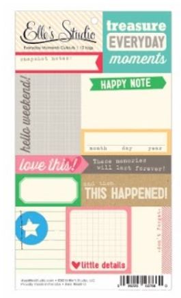 Elle's Studio - Everyday Moments -Cutouts - Scrap Of Your Life 
