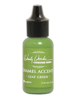 Wendy Vecchi - Enamel Accents - Leaf Green - Scrap Of Your Life 