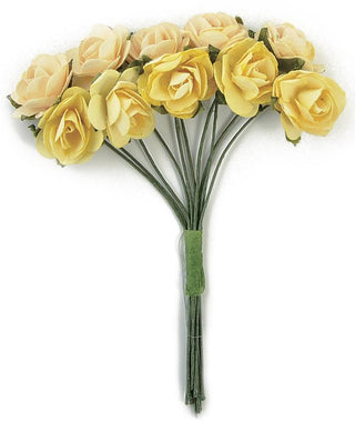 Kaisercraft Mini Paper Blooms - Buttercup - Scrap Of Your Life 
