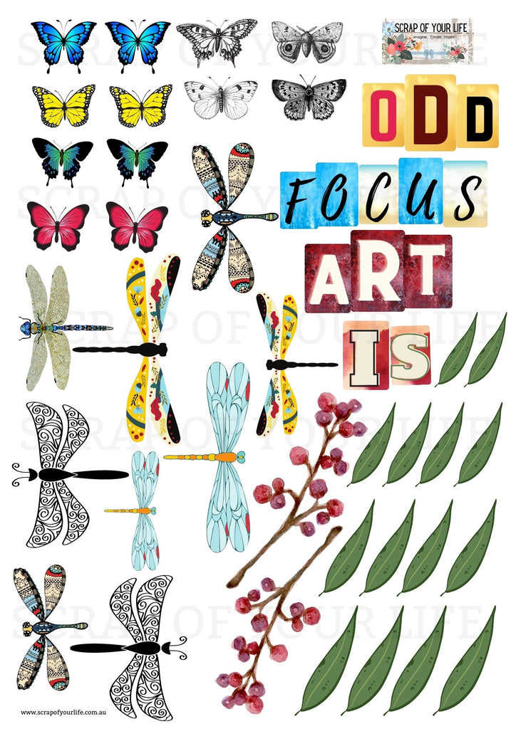 Printable - Focus Art - Scrap Of Your Life 