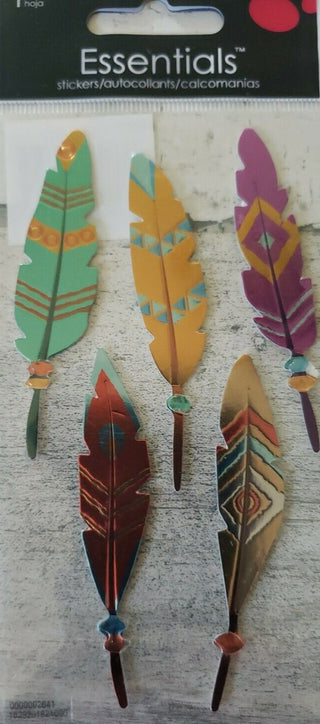 Sandylion 3D Stickers - Feathers - Scrap Of Your Life 