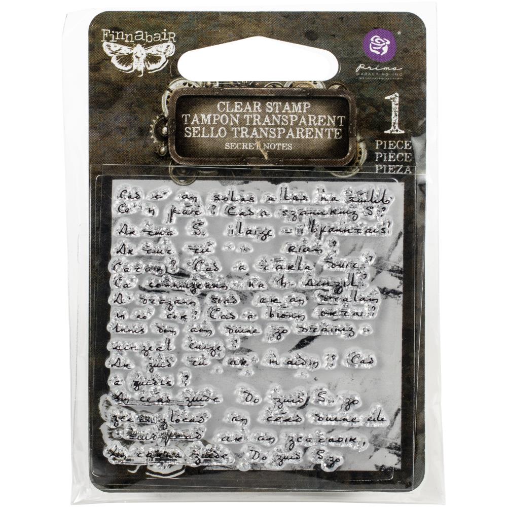 Finnabair Clear Stamp - Secret Notes - Scrap Of Your Life 