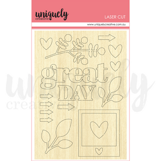 Uniquely Creative - Fresh Folk - Laser Cut - Scrap Of Your Life 