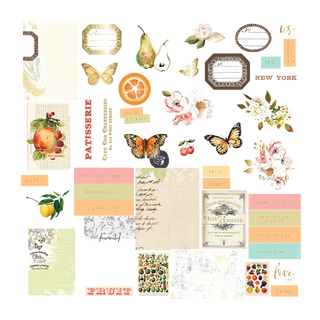 Prima - Fruity Paradise Ephemera Diecuts - Scrap Of Your Life 