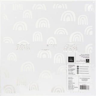 Heidi Swapp - Carefree Speciality Paper 12"X12" Die Cut Cardstock - Scrap Of Your Life 