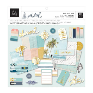 Heidi Swapp -  12" x12"  Set Sail - Project Paper Pad - Scrap Of Your Life 