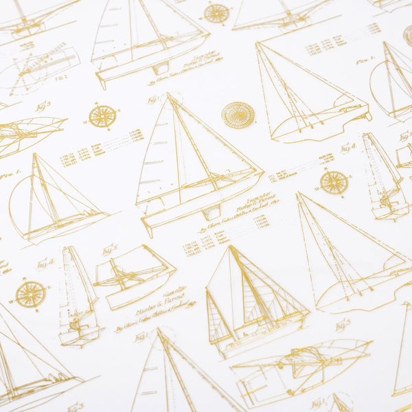 Heidi Swapp - Set Sail -Acetate with Gold Foil - Scrap Of Your Life 