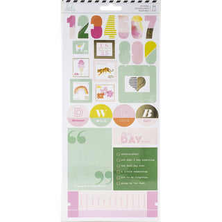 Heidi Swapp -  Colour Fresh Cardstock Stickers - Scrap Of Your Life 