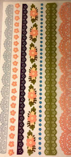 Kaisercraft - Tea at Elsie's - Coloured Rubons - Scrap Of Your Life 