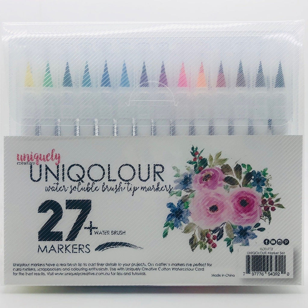 Uniquely Creative -  Uniqolour Markers-Box-28 - Scrap Of Your Life 