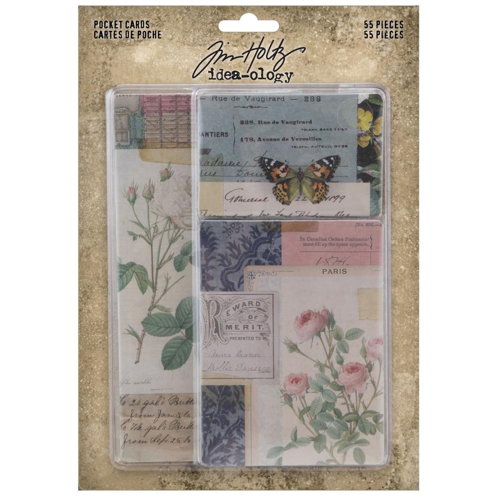 Tim Holtz Ideaology Pocket Cards - Scrap Of Your Life 