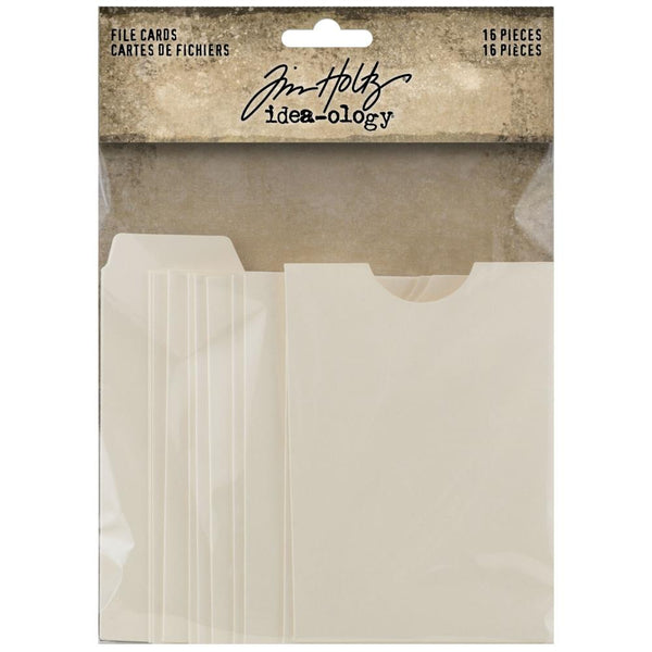 Tim Holtz Ideaology File Cards - Scrap Of Your Life 