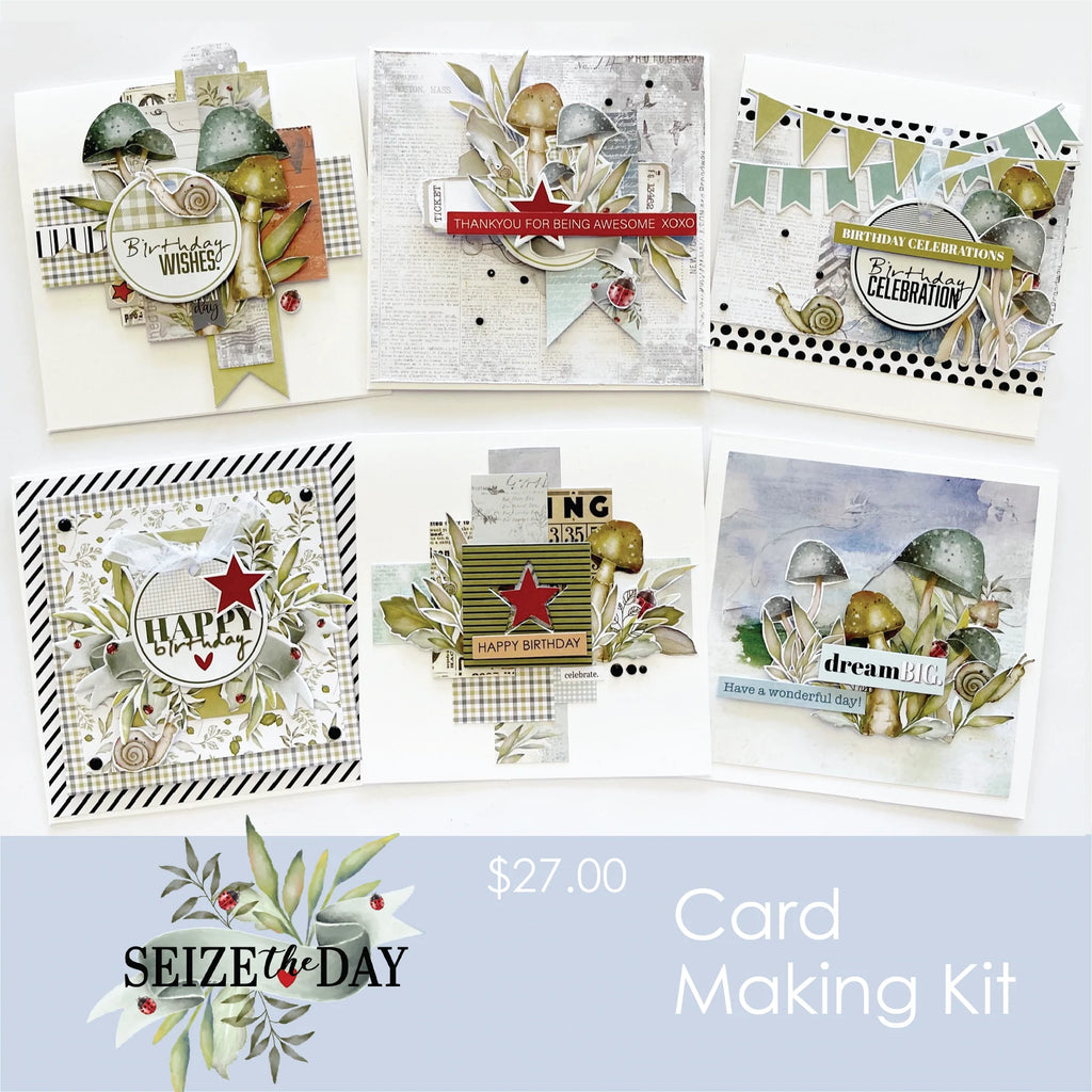 Uniquely Creative - Seize the Day - Card Making Kit - Scrap Of Your Life 