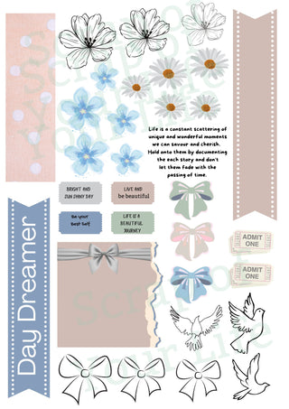 Printable Mood Board July 2021 - Scrap Of Your Life 