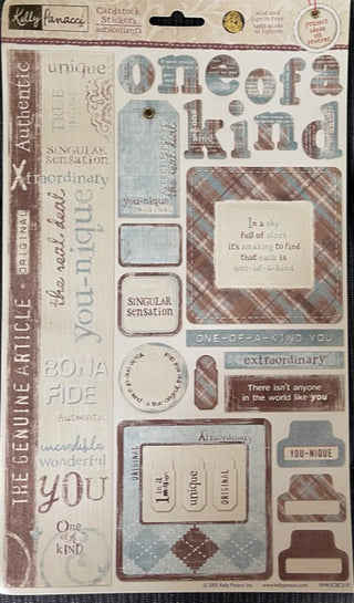 Sandylion - Kelly Panacci - Element Stickers - One of a Kind - Boy - Scrap Of Your Life 