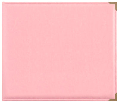 Kaisercraft 12 x 12 D Ring Album Leather  - Pink - Scrap Of Your Life 