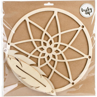 Kaisercraft Lucky Dip Wood Flourish - Dream Catcher - Scrap Of Your Life 