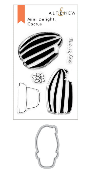 Altenew - Mini Delight = Stamp & Die Bundle - Cactus - Scrap Of Your Life 