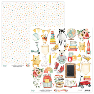 Mintay - Childhood Collection - Elements Paper - Scrap Of Your Life 