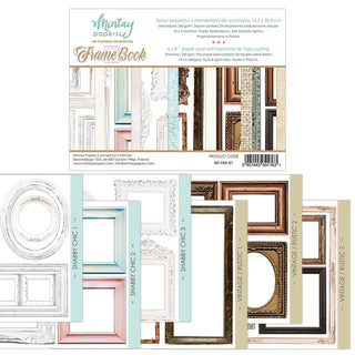 Mintay - 6 X 8 Window Element Book - Frames - Scrap Of Your Life 
